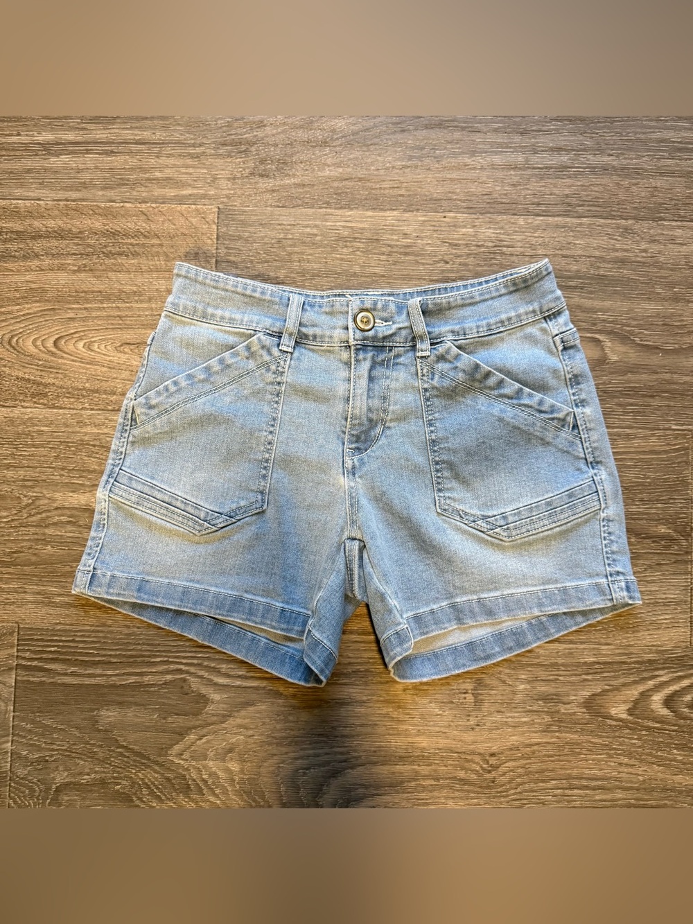supplies by union bay alix denim shorts